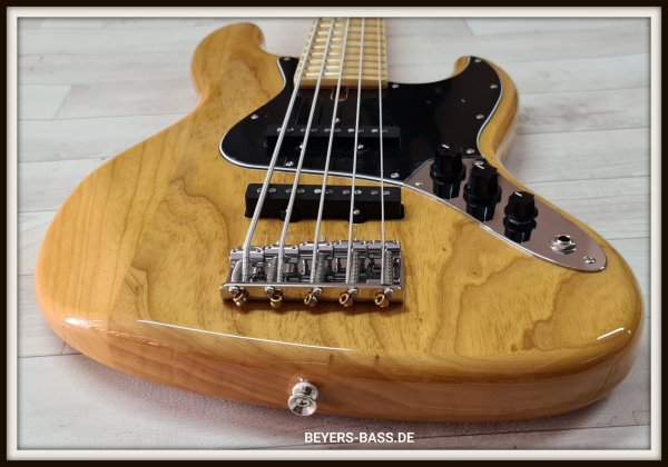 Preview: FGN Neo Classic JB-100 5-String, Vintage Natural